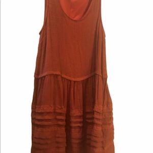 **sale** Entro burnt orange boho style dress